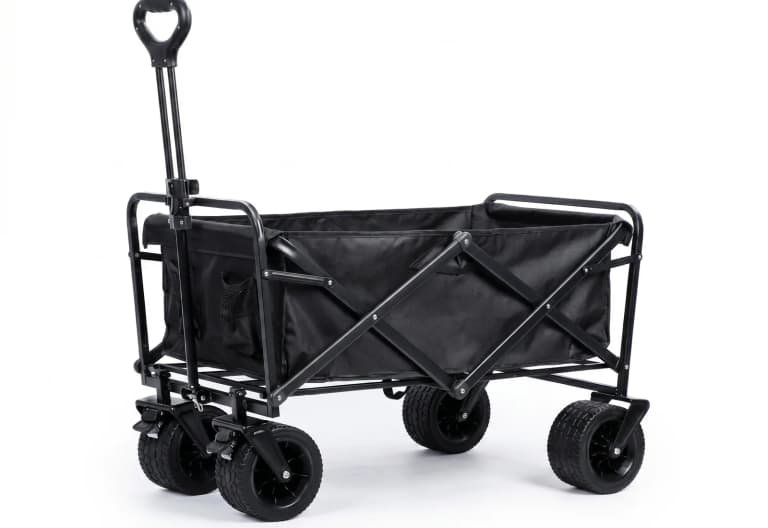 Foldit beach cart pieghevole per trasporto sul set