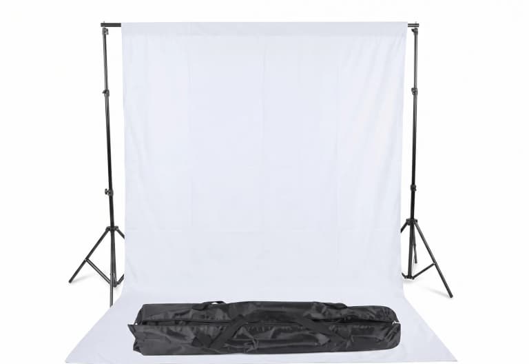 Kit fondale fotografico con supporto