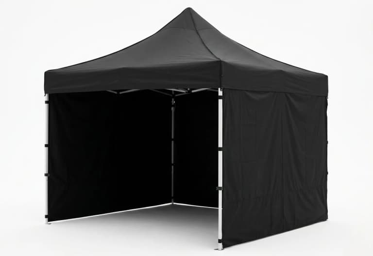 Gazebo easy up 6×3 con laterali per produzione