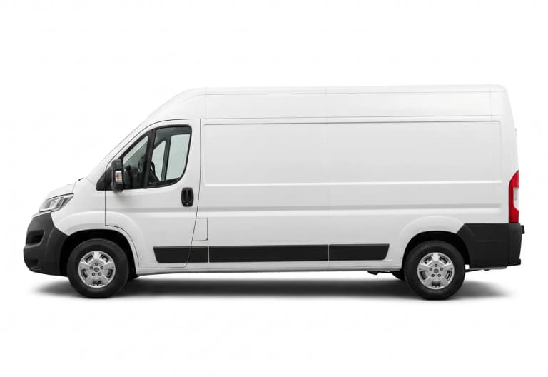 Furgone Citroen Jumper passo lungo per logistica di produzione