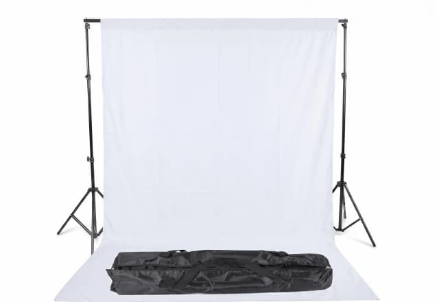 Kit fondale fotografico con supporto