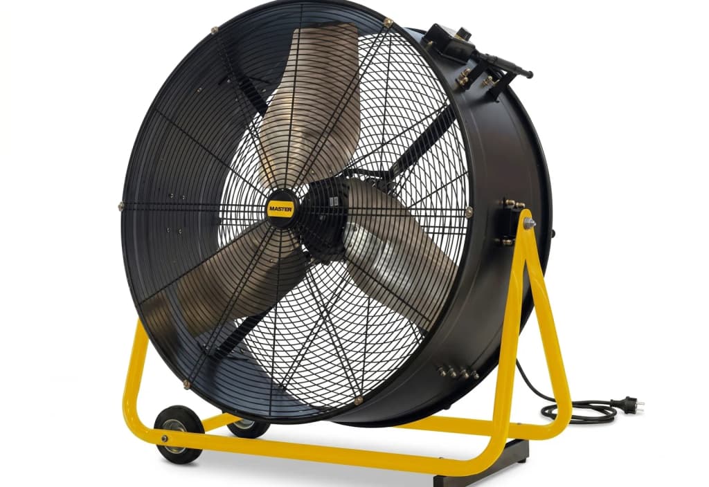 Ventilatore industriale nero ad alta velocità