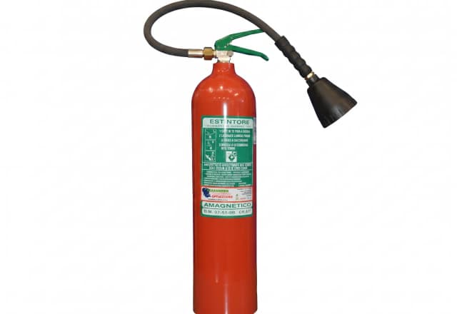 Estintore a CO2 per set